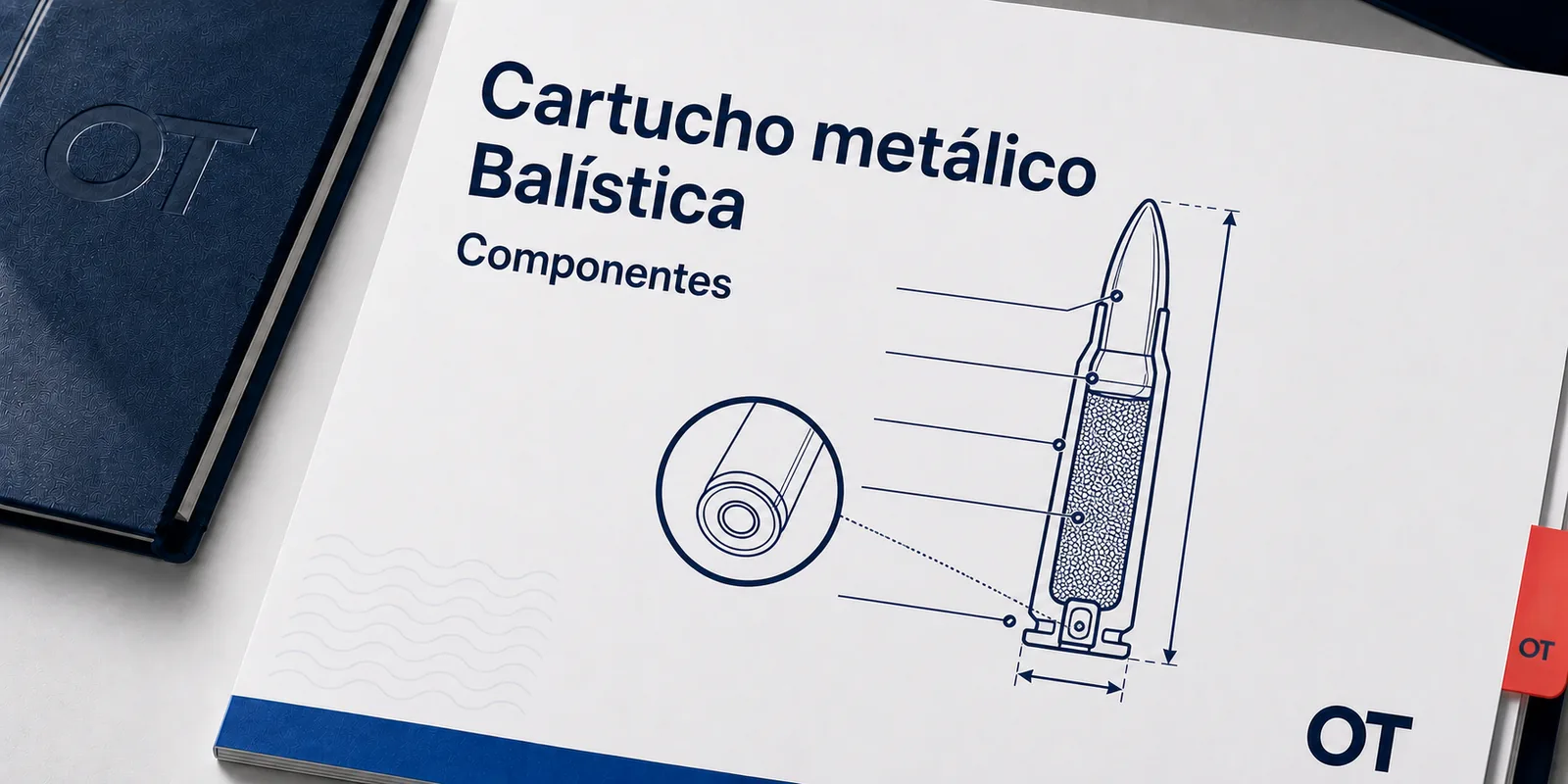 Portada de Opotips sobre cartucho, munición, componentes y balística