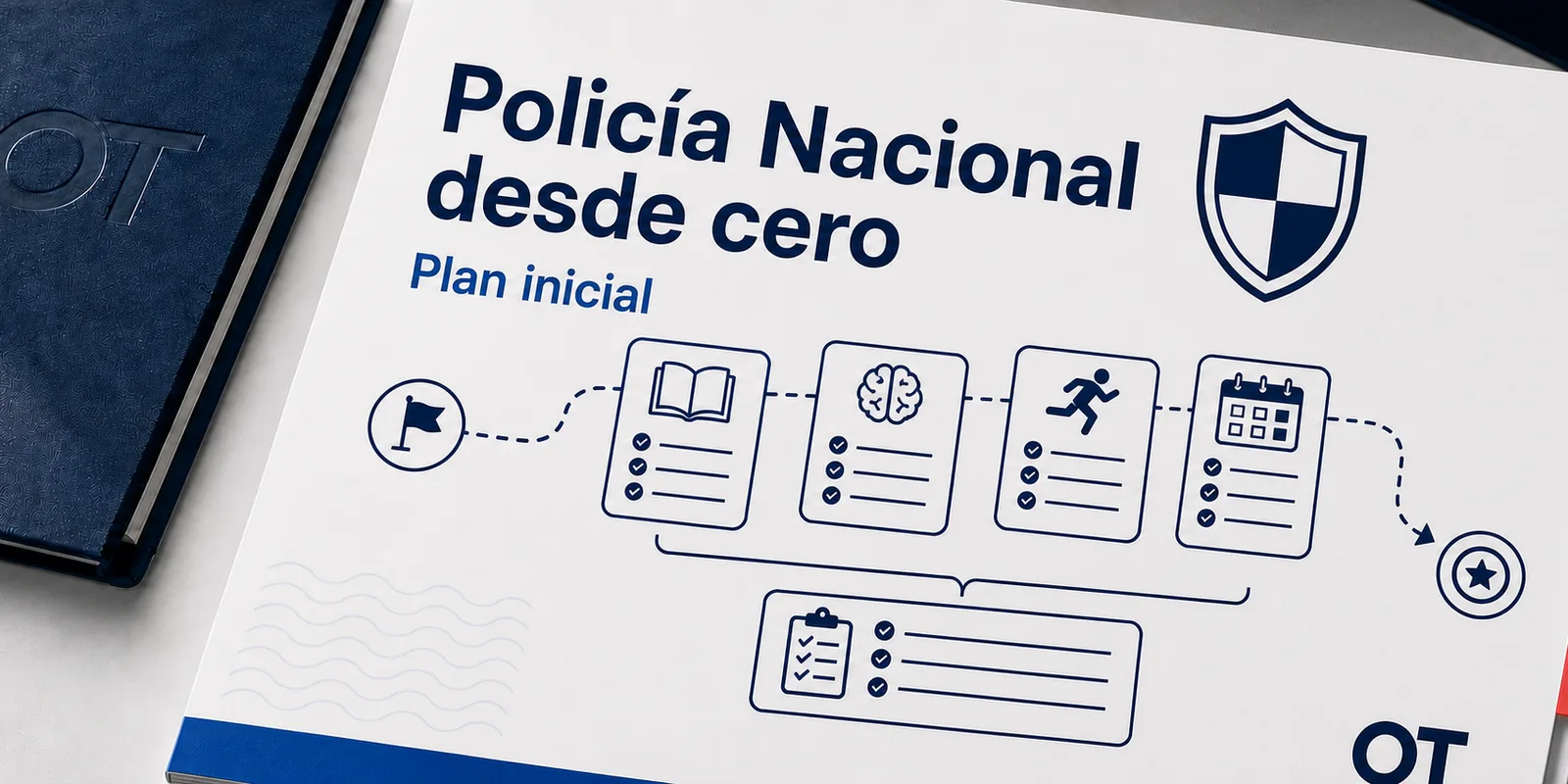 Portada de Opotips sobre cómo preparar la oposición a Policía Nacional desde cero