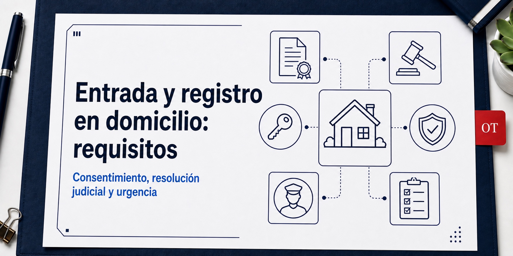 Portada de Opotips sobre Entrada y registro en domicilio: requisitos