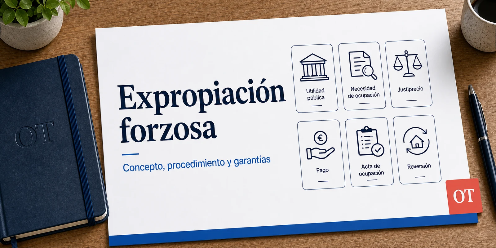 Portada de Opotips sobre expropiación forzosa, concepto, procedimiento y garantías