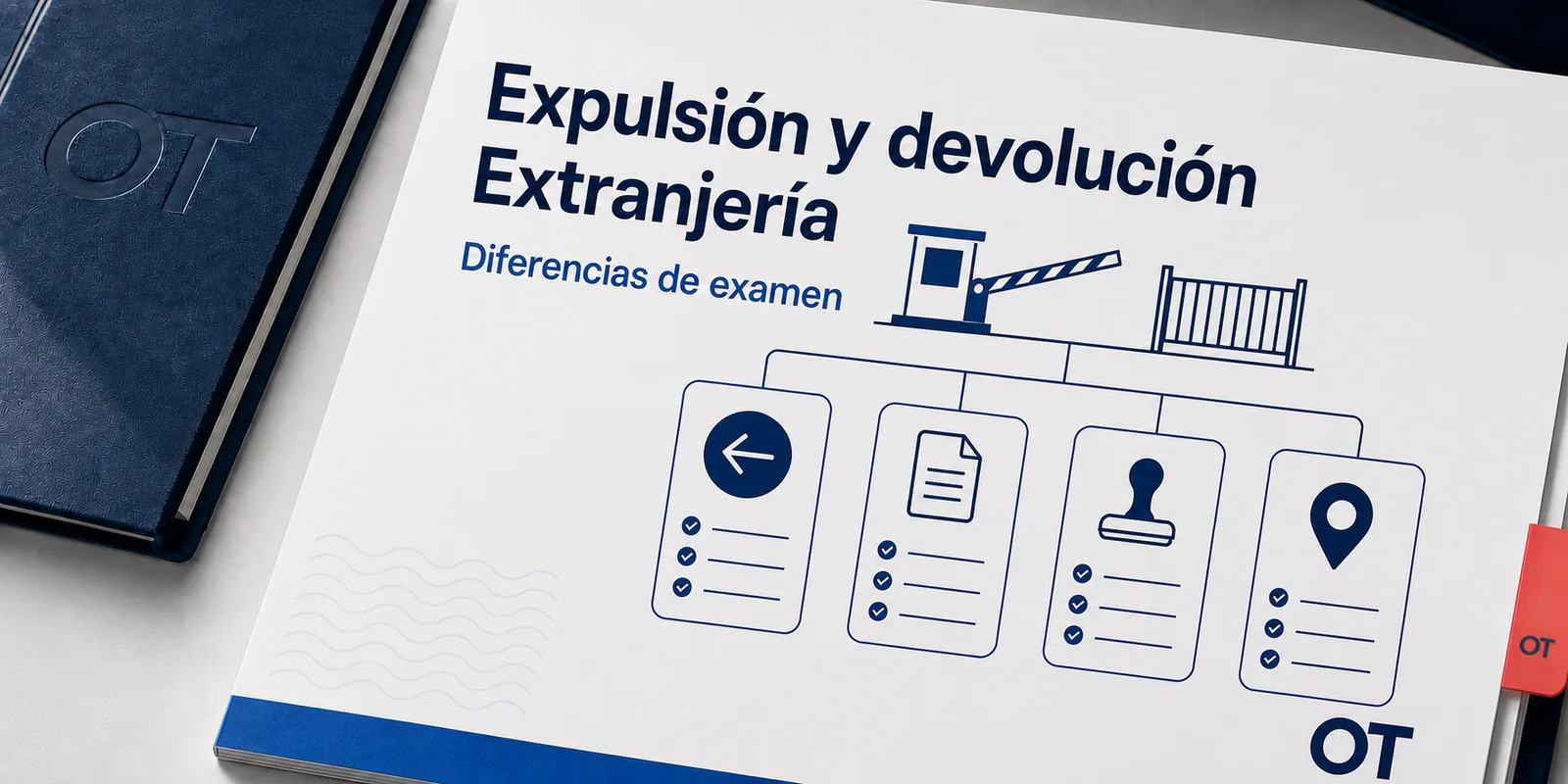 Portada de Opotips sobre expulsión, devolución, retorno y diferencias de examen en extranjería