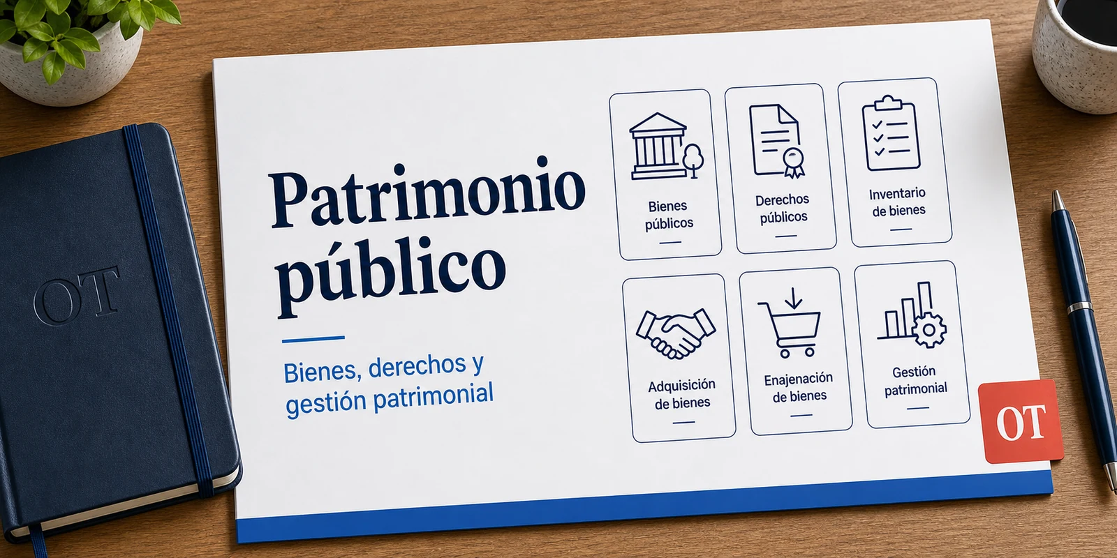Portada de Opotips sobre patrimonio de las Administraciones Públicas, bienes, derechos y gestión patrimonial