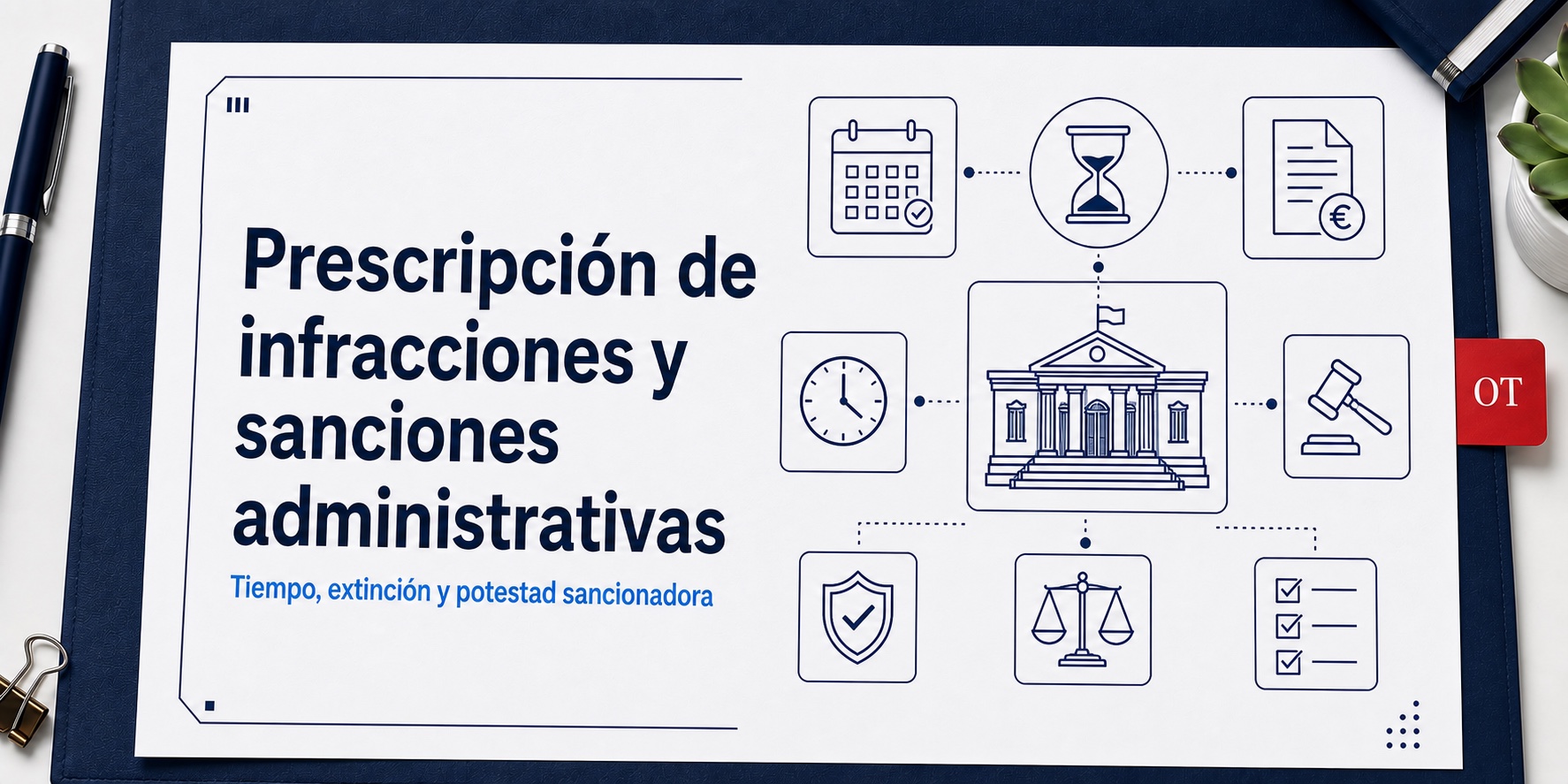 Portada de Opotips sobre Prescripción de infracciones y sanciones administrativas