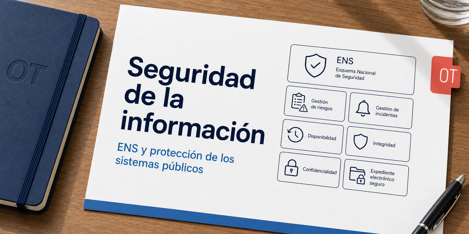 Portada de Opotips sobre seguridad de la información en la Administración Pública y Esquema Nacional de Seguridad