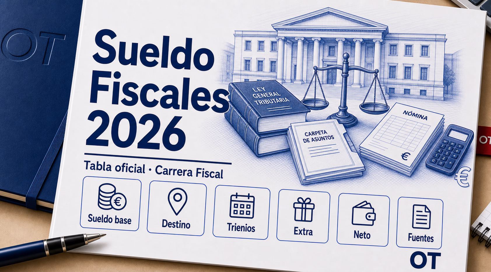 Portada de Opotips sobre el sueldo de Fiscales en 2026